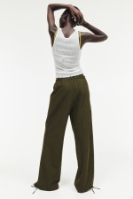 Linen-blend Pull-on Pants