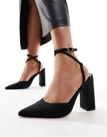 Paige high block heels in black