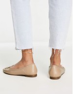 Lullaby bow ballet in beige